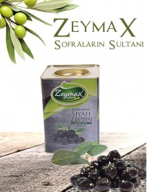 İri Siyah Süper 290-320 Kalibreli Uzun Zeytin 4 Kg.