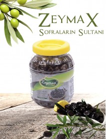 İri Siyah 250-280 Kalibreli Özel Zeytin 1 Kg.