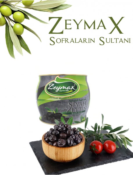 İri Özel 250-280 Kalibreli Siyah Zeytin